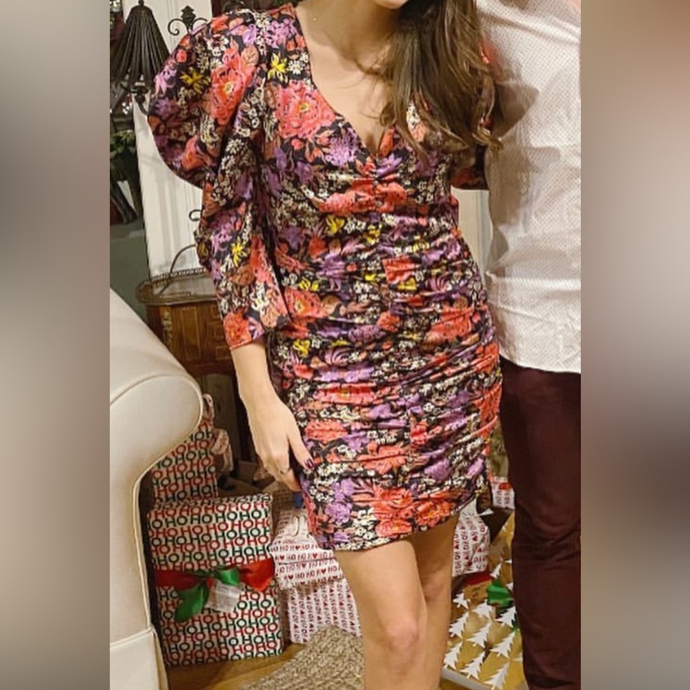 Zara Pink & Floral Dressss